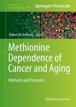 Cover Methionine Dependence of Cancer and Aging