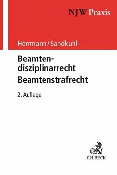 Beamtendisziplinarrecht - Beamtenstrafrecht - Herrmann, Klaus;Sandkuhl, Heide