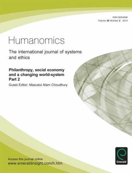 Philanthropy, Social Economy and a Changing World-System Part 2 (eBook, PDF)