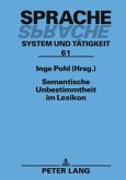 Semantische Unbestimmtheit im Lexikon (eBook, PDF)