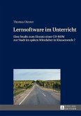 Lernsoftware im Unterricht (eBook, PDF)