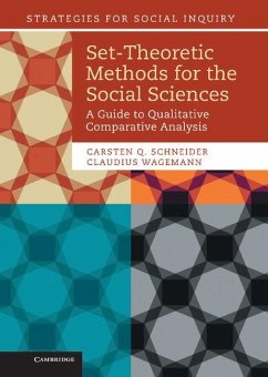 Set-Theoretic Methods for the Social Sciences (eBook, ePUB) - Schneider, Carsten Q.