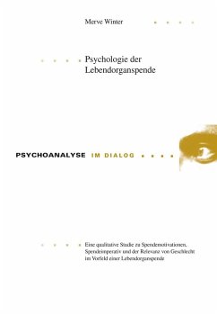 Psychologie der Lebendorganspende (eBook, ePUB) - Merve Winter, Winter