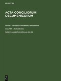 Acta conciliorum oecumenicorum. Concilium Universale Ephesenum. Acta Graeca Tomus I. Volumen I. Pars IV (eBook, PDF)