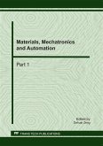 Materials, Mechatronics and Automation (eBook, PDF)