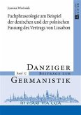 Fachphraseologie am Beispiel der deutschen und der polnischen Fassung des Vertrags von Lissabon (eBook, PDF)