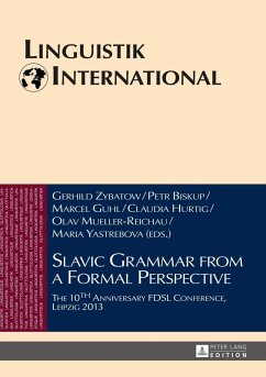 Slavic Grammar from a Formal Perspective (eBook, PDF)