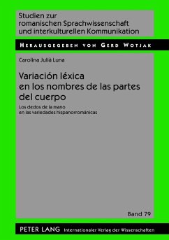 Variacion lexica en los nombres de las partes del cuerpo (eBook, PDF) - Luna, Carolina Julia