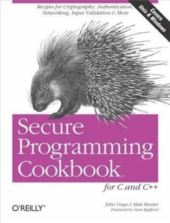 Secure Programming Cookbook for C and C++ (eBook, PDF) - Viega, John