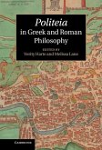 Politeia in Greek and Roman Philosophy (eBook, ePUB)