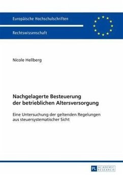 Nachgelagerte Besteuerung der betrieblichen Altersversorgung (eBook, PDF) - Hellberg, Nicole