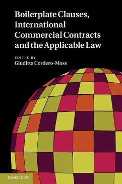 Boilerplate Clauses, International Commercial Contracts and the Applicable Law (eBook, ePUB)