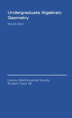 Cover Undergraduate Algebraic Geometry (eBook, PDF)