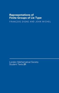 Representations of Finite Groups of Lie Type (eBook, PDF) - Digne, Francois
