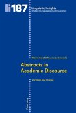 Abstracts in Academic Discourse (eBook, ePUB)