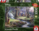 Schmidt 59485 - Disney Schneewittchen, Thomas Kinkade, 1000 Teile, Premium-Puzzle