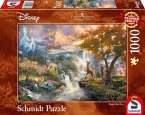 Schmidt 59486 - Disney Bambi, Thomas Kinkade, 1000 Teile, Premium-Puzzle