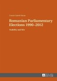 Romanian Parliamentary Elections 1990-2012 (eBook, PDF)