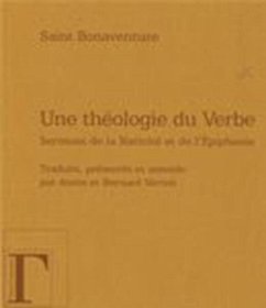 Cover Une theologie du verbe (eBook, PDF)