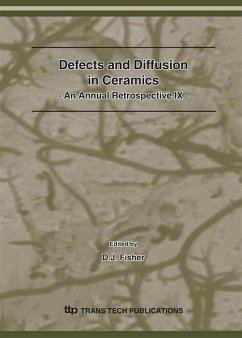 Defects and Diffusion in Ceramics IX (eBook, PDF)