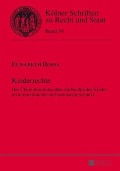 Kinderrechte (eBook, ePUB) - Elisabeth Rossa, Rossa