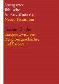 Exegese zwischen Religionsgeschichte und Pastoral (eBook, ePUB)