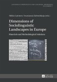 Dimensions of Sociolinguistic Landscapes in Europe (eBook, PDF)