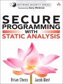 Secure Programming with Static Analysis (eBook, ePUB)