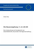 Die Steuerumgehung i. S. d. 42 AO (eBook, ePUB)