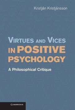 Cover Virtues and Vices in Positive Psychology (eBook, ePUB)