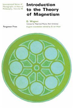 Introduction to the Theory of Magnetism (eBook, PDF) - Wagner, D.