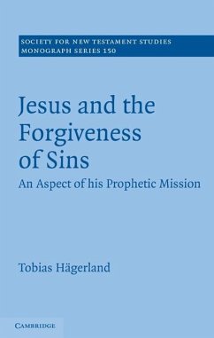 Jesus and the Forgiveness of Sins (eBook, ePUB) - Hagerland, Tobias