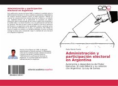 Administración y participación electoral en Argentina