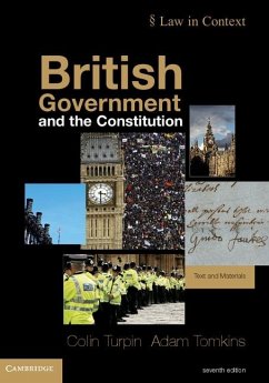 British Government and the Constitution (eBook, ePUB) - Turpin, Colin