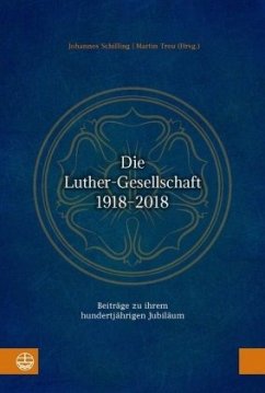 Cover Die Luther-Gesellschaft 1918-2018