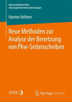 Neue Methoden zur Analyse der Benetzung von Pkw-Seitenscheiben - Vollmer, Hannes