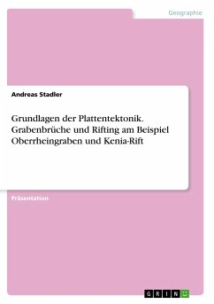 Grundlagen der Plattentektonik. Grabenbrüche und Rifting am Beispiel Oberrheingraben und Kenia-Rift - Stadler, Andreas