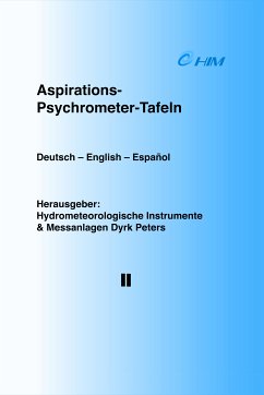 Tafeln zum Sättigungsdampfdruck über Eis und Wasser (eBook, ePUB) - Dyrk Peters, Hydrometeorologische Instrumente und Messanlagen