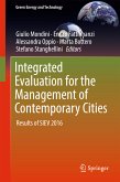 Integrated Evaluation for the Management of Contemporary Cities (eBook, PDF)