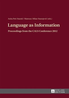 Language as Information (eBook, PDF)