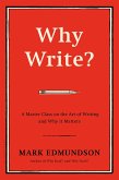 Why Write? (eBook, ePUB)