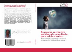 Programa recreativo ambiental comunitario para adolescentes - Rodríguez Salas, Vitalio