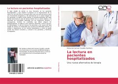 La lectura en pacientes hospitalizados - Cevallos Quintero, Maria del Carmen