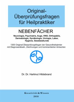 Original-Überprüfungsfragen für Heilpraktiker Nebenfächer - Hildebrand, Hartmut