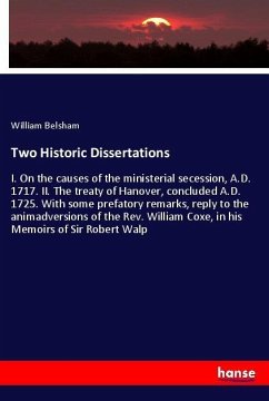 Two Historic Dissertations