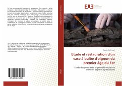 Etude et restauration d'un vase à bulbe d'oignon du premier âge du Fer - Luttringer, Louise