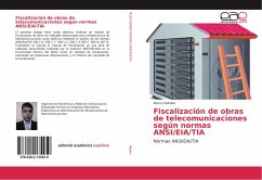 Fiscalización de obras de telecomunicaciones según normas ANSI/EIA/TIA - Hidrobo, Marco