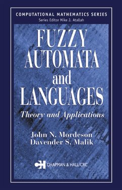 Fuzzy Automata and Languages (eBook, PDF) - Mordeson, John N.; Malik, Davender S.