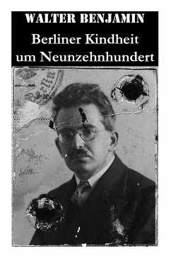 Cover Berliner Kindheit um Neunzehnhundert