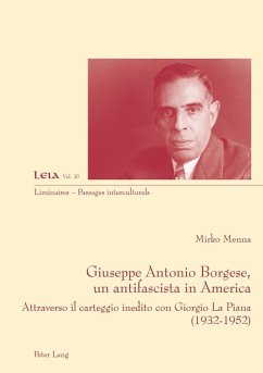 Giuseppe Antonio Borgese, un antifascista in America (eBook, PDF) - Menna, Mirko